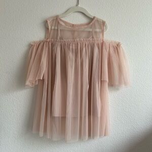 Chic Blush Kids Formal Top